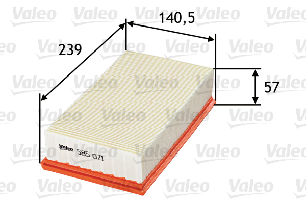 Filtru aer VALEO 585071