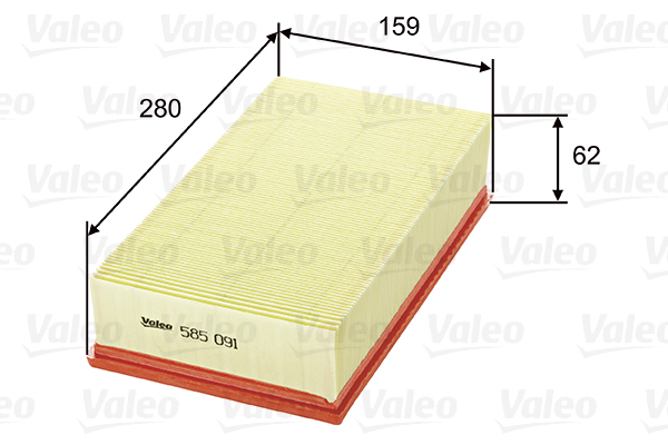 Filtru aer VALEO 585091