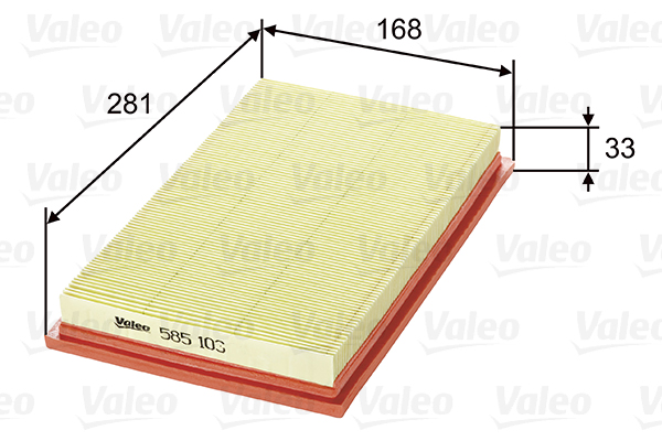 Filtru aer VALEO 585103