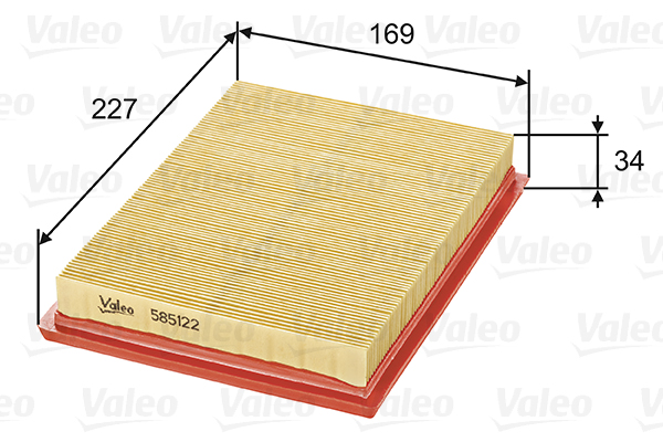 Filtru aer VALEO 585122