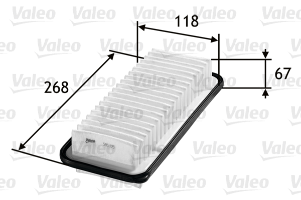 Filtru aer VALEO 585125