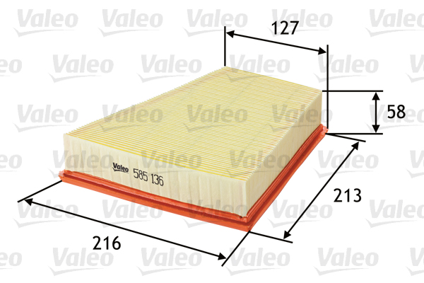 Filtru aer VALEO 585136