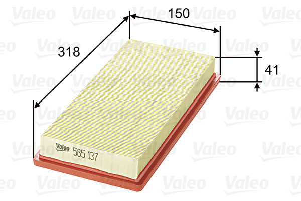 Filtru aer VALEO 585137