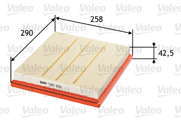 Filtru aer VALEO 585159