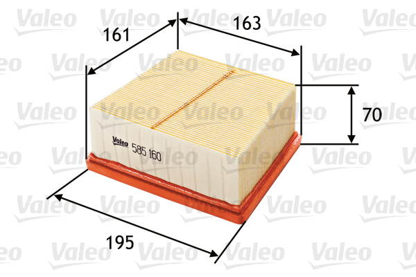 Filtru aer VALEO 585160