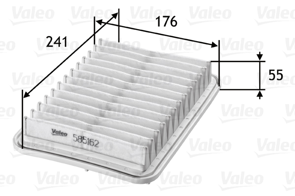 Filtru aer VALEO 585162