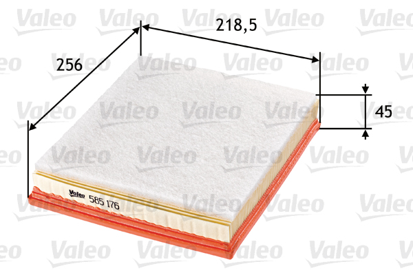 Filtru aer VALEO 585176