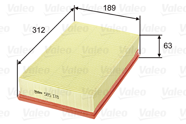 Filtru aer VALEO 585178