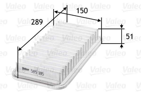 Filtru aer VALEO 585185