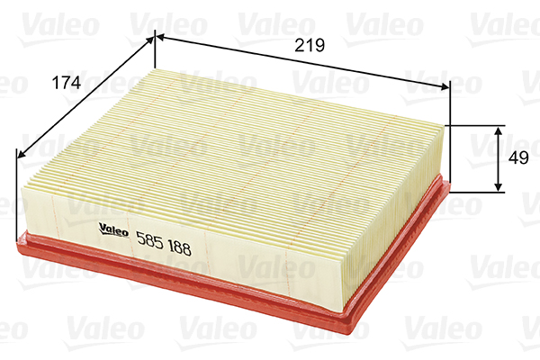 Filtru aer VALEO 585188