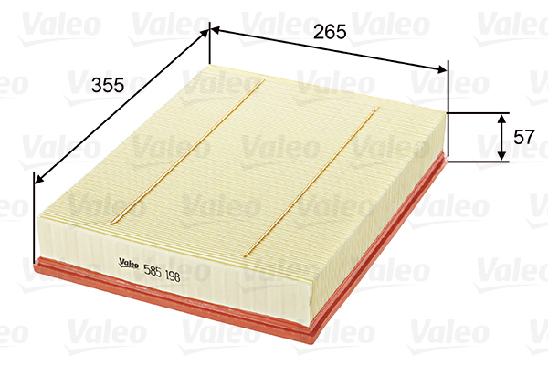 Filtru aer VALEO 585198