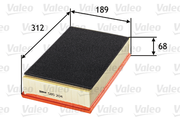 Filtru aer VALEO 585204
