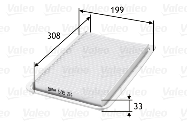 Filtru aer VALEO 585214