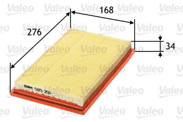 Filtru aer VALEO 585251