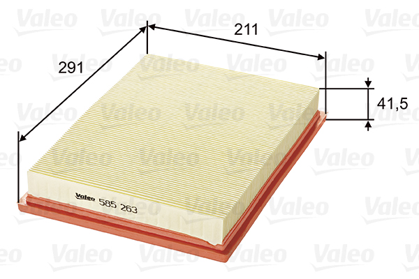 Filtru aer VALEO 585263