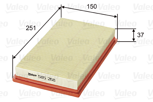 Filtru aer VALEO 585268