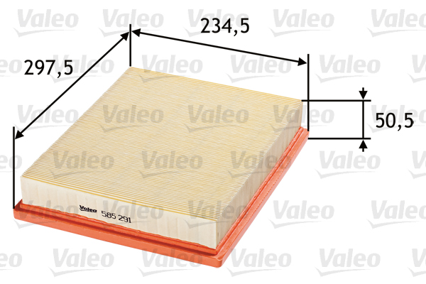 Filtru aer VALEO 585291