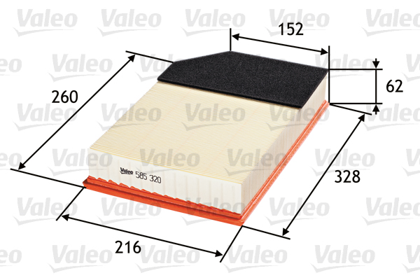 Filtru aer VALEO 585320
