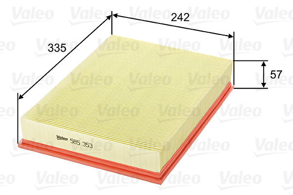 Filtru aer VALEO 585353