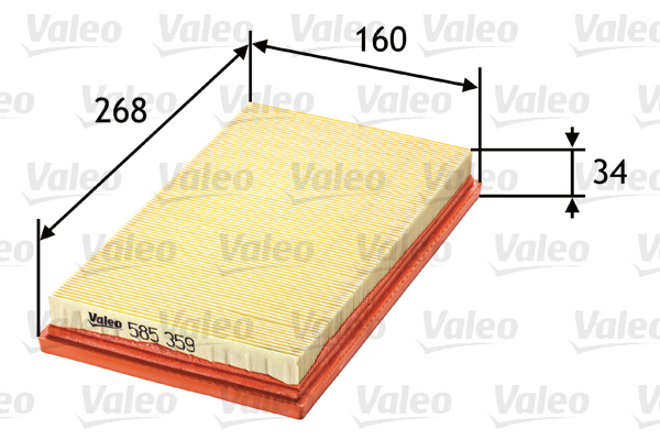 Filtru aer VALEO 585359