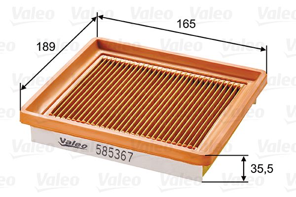Filtru aer VALEO 585367