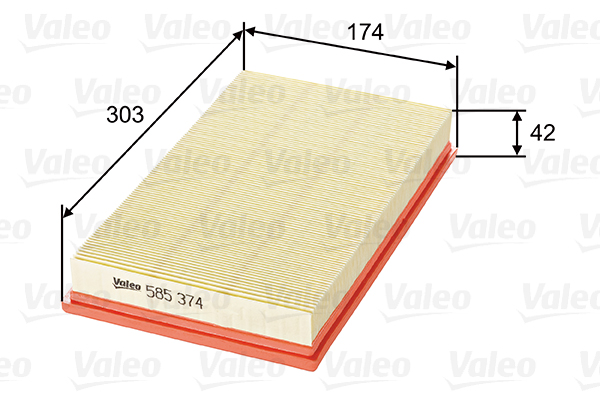 Filtru aer VALEO 585374