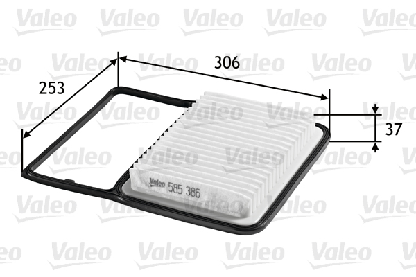 Filtru aer VALEO 585386