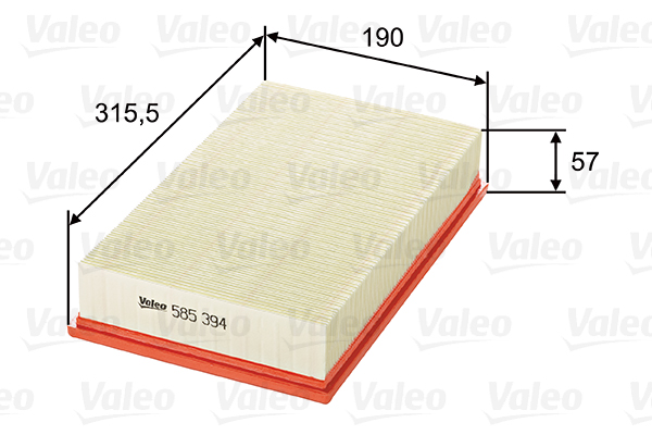 Filtru aer VALEO 585394