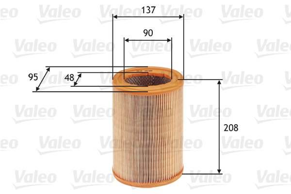 Filtru aer VALEO 585608