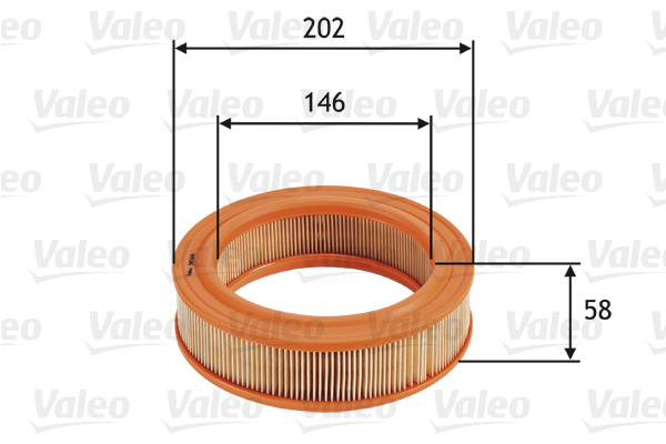 Filtru aer VALEO 585644