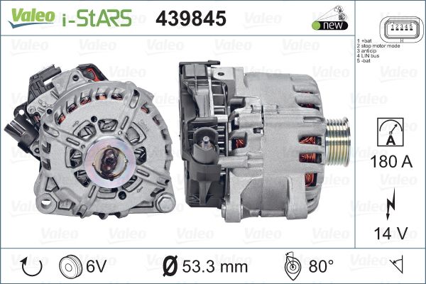Generator start VALEO 439845