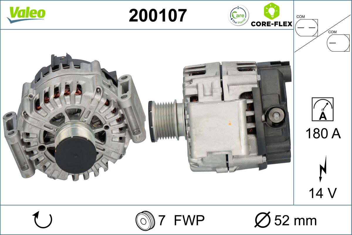 Alternator VALEO 200107