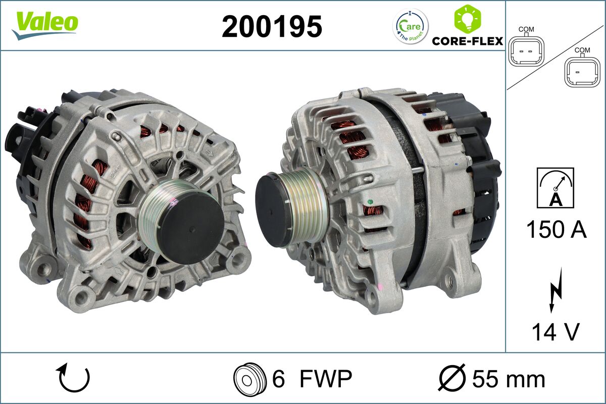 Alternator VALEO 200195