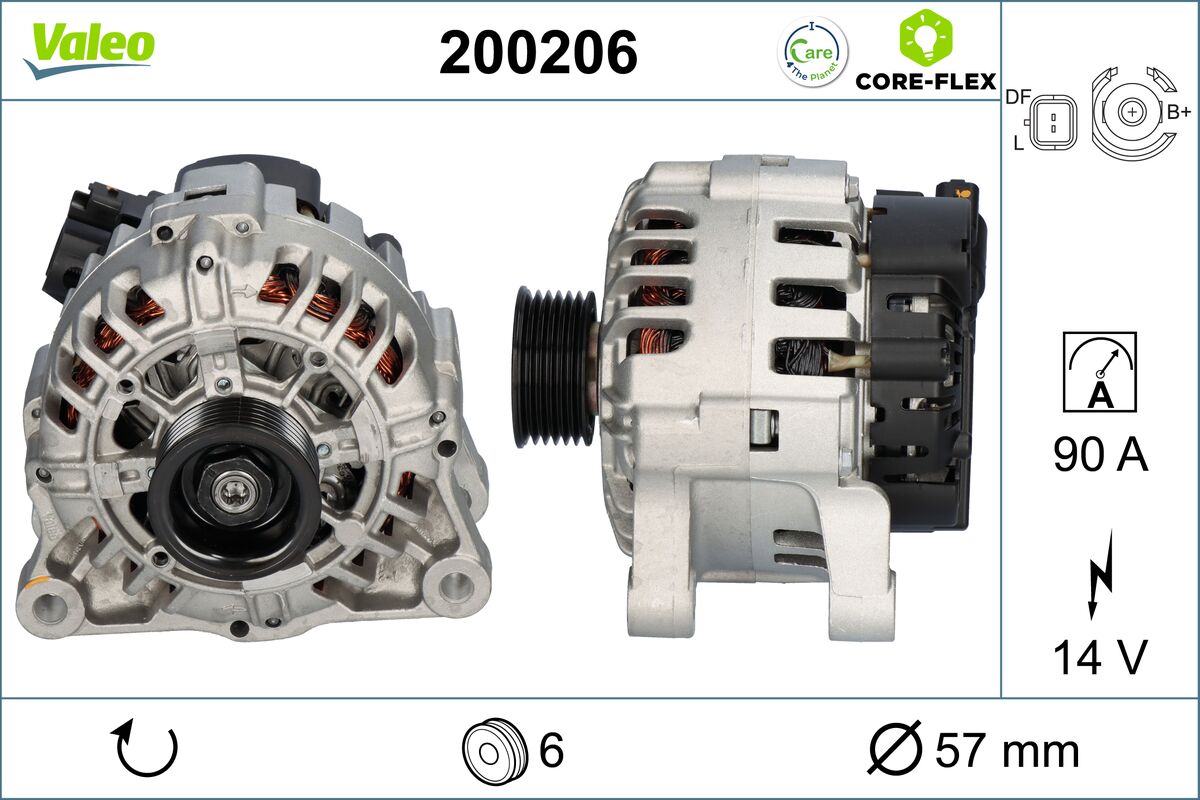 Alternator VALEO 200206