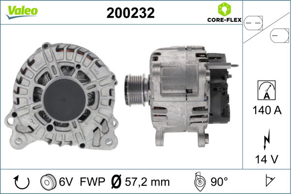 Alternator VALEO 200232