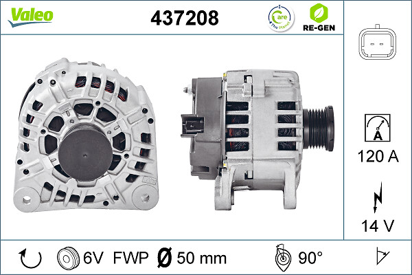Alternator VALEO 437208