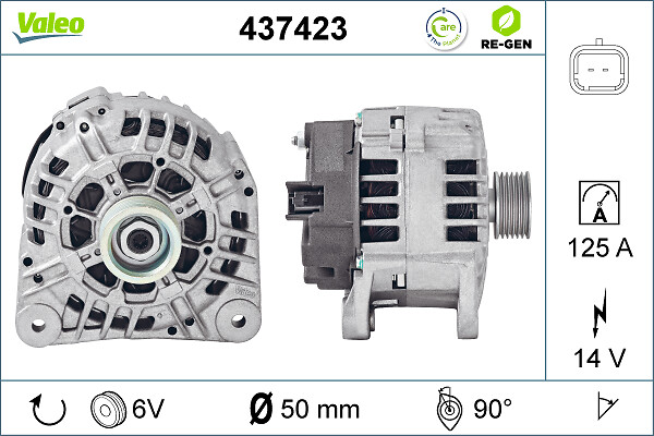 Alternator VALEO 437423