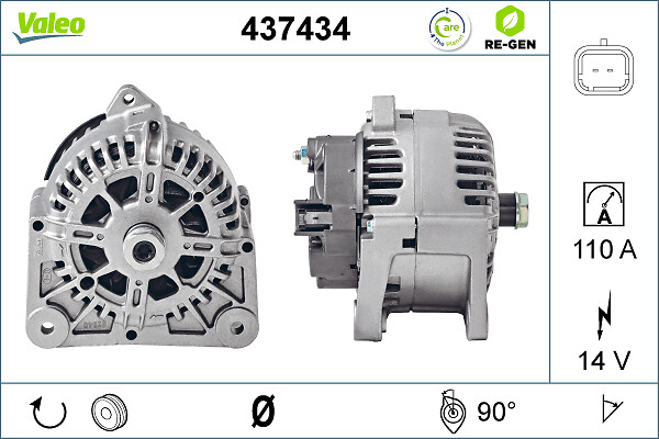 Alternator VALEO 437434