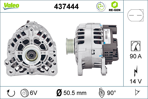 Alternator VALEO 437444