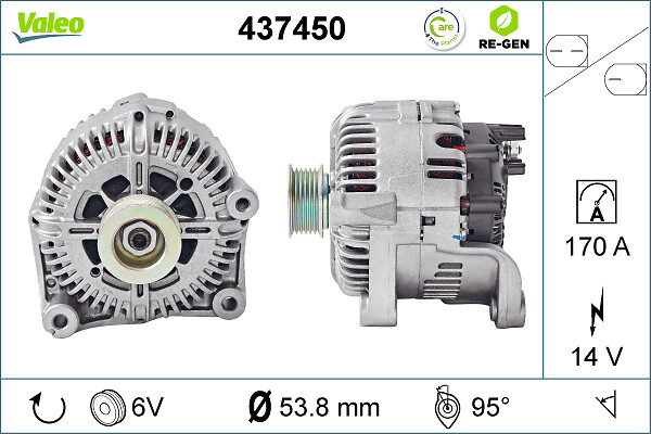 Alternator VALEO 437450