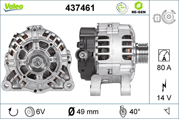Alternator VALEO 437461