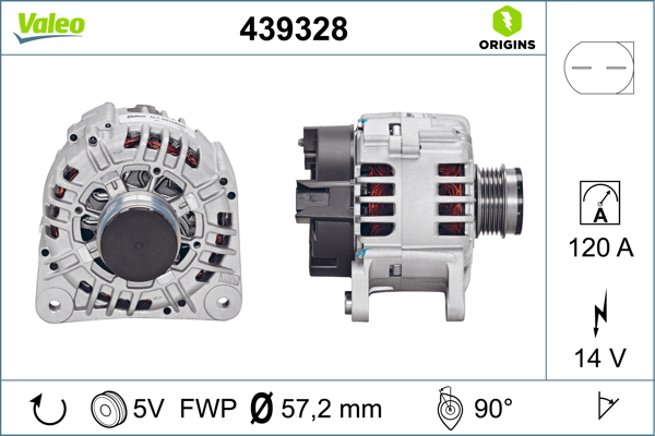 Alternator VALEO 439328