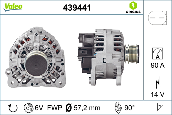 Alternator VALEO 439441