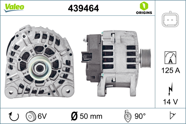 Alternator VALEO 439464