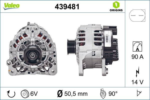 Alternator VALEO 439481
