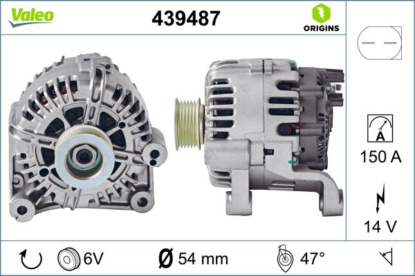 Alternator VALEO 439487
