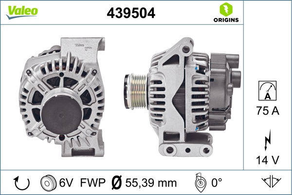 Alternator VALEO 439504