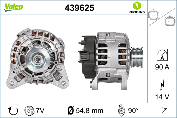 Alternator VALEO 439625