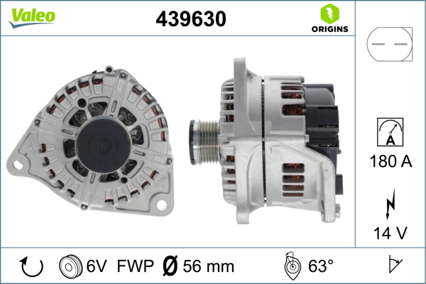 Alternator VALEO 439630