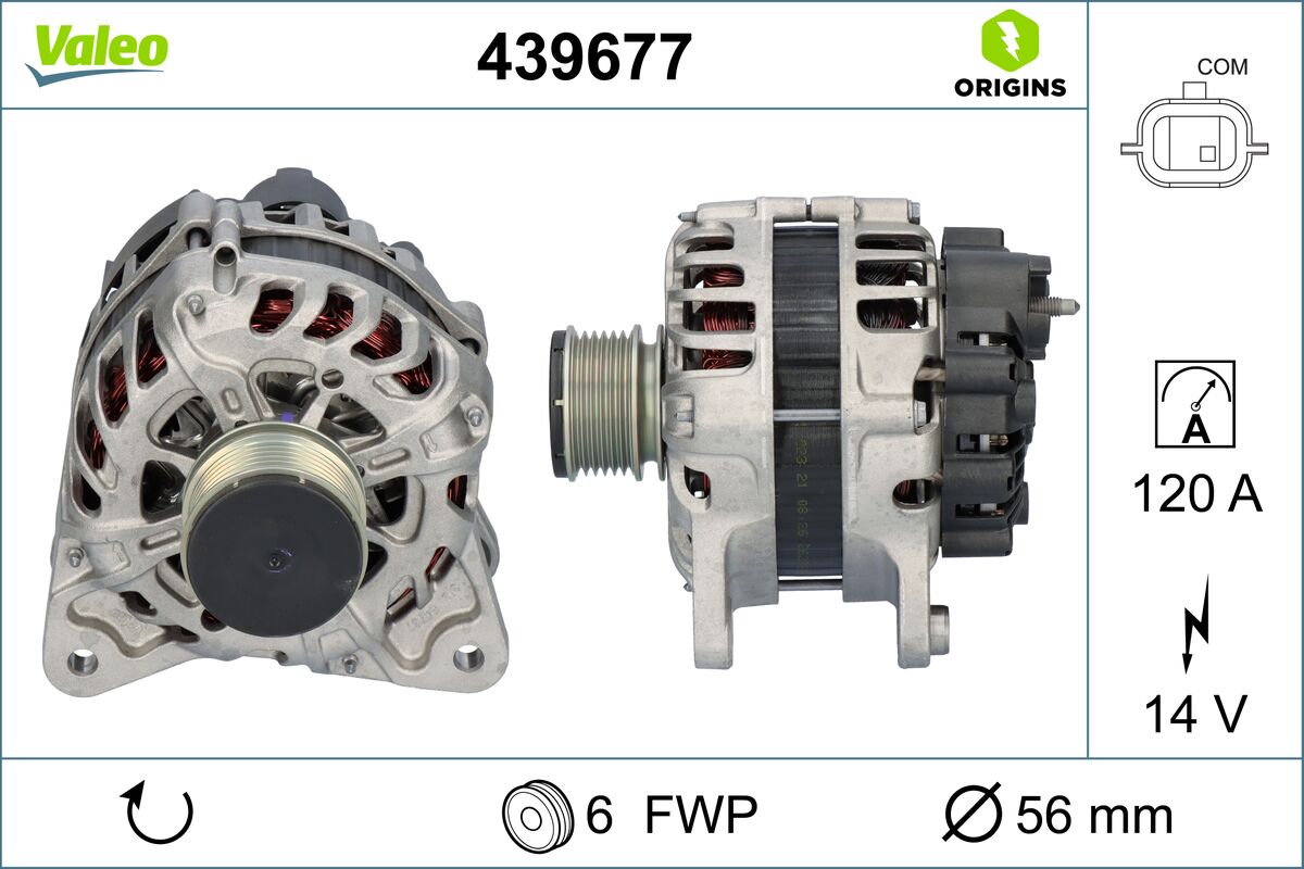 Alternator VALEO 439677